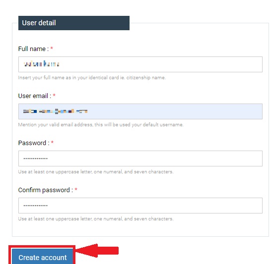 Details about user