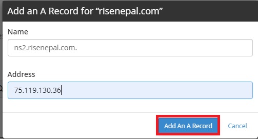 Adding A records