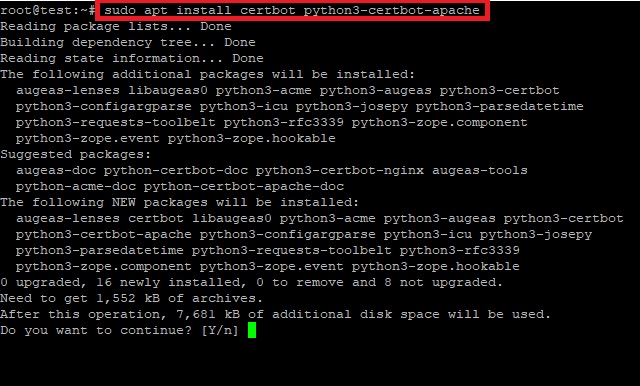 How to deploy WordPress on Ubuntu 22.04 using LAMP stack? 21 INSTALLING CERTBOT