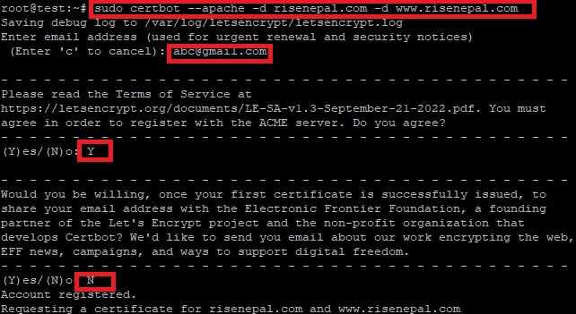How to deploy WordPress on Ubuntu 22.04 using LAMP stack? 24 SSL INSTALLATION PROCESS