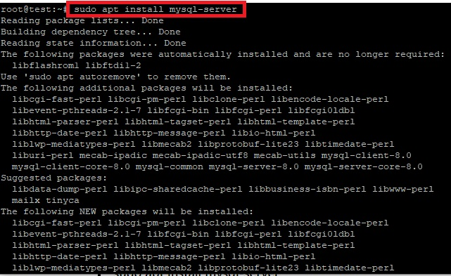 How to deploy WordPress on Ubuntu 22.04 using LAMP stack? 5 Command to install mysql-server