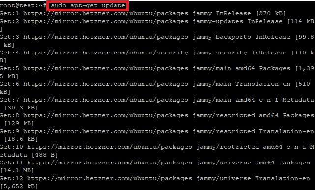 How to deploy WordPress on Ubuntu 22.04 using LAMP stack? 1 Command to update the server