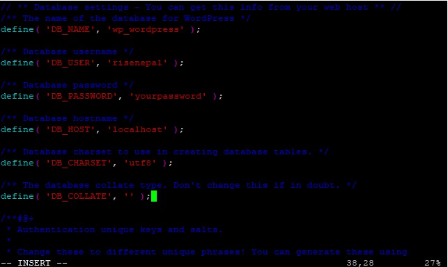 How to deploy WordPress on Ubuntu 22.04 using LAMP stack? 15 wp config configuration