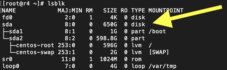 Verify the Disk Space