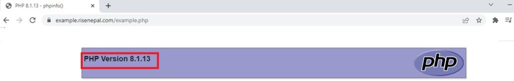 Checking PHP version