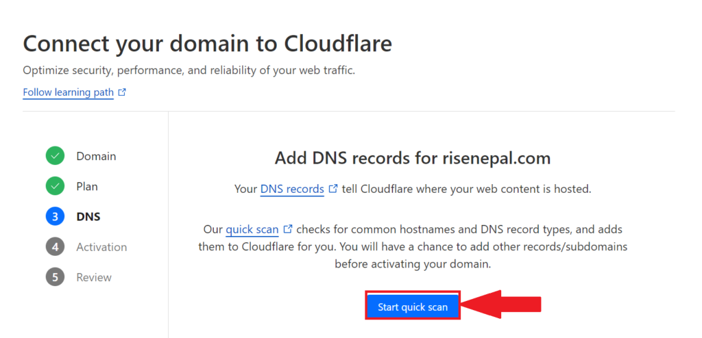 How to setup Cloudflare nameserver for Domain( 7 steps)? 4 4 1